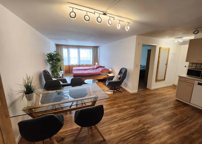 Fuer 4 Pers Neben Talstation Parsennbahn Und Buenda Skilift Private Dachterrasse * ダヴォス・プラッツ